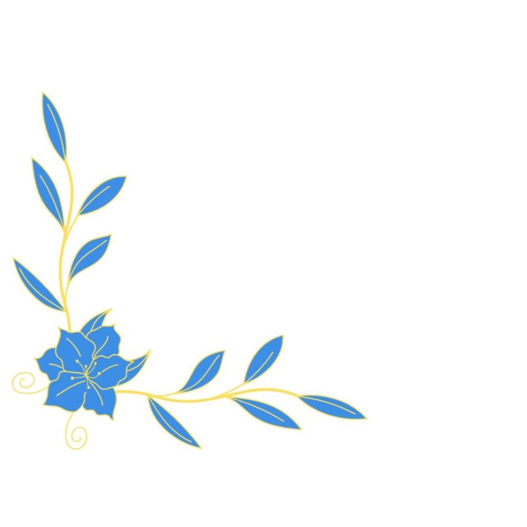 blue flower